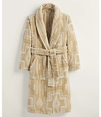 Pendleton Harding Cotton Terry Velour Cozy Robe