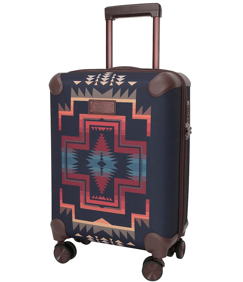 Pendleton Harding Star 20#double; Hardside Polyester Carry-On Spinner Luggage