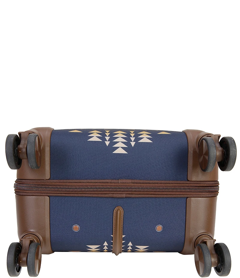 Pendleton Harding Star 20#double; Hardside Polyester Carry-On Spinner Luggage