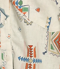 Pendleton Harlow Printed Spread Collar Short Sleeve Shirt