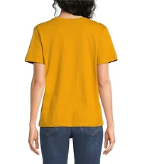 Pendleton Knit Crew Neck Short Sleeve Western Graphic Tee