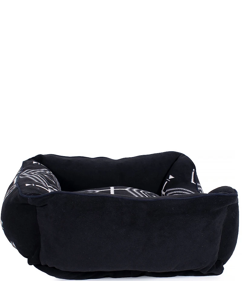 Pendleton Los Ojos Pattern Kuddler Fleece Dog Bed with Removable Cover