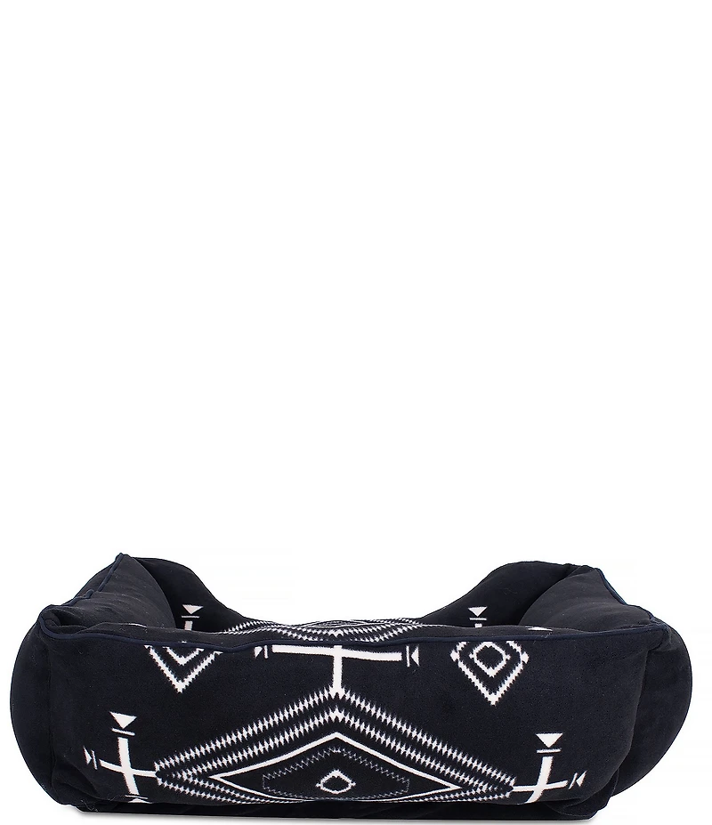 Pendleton Los Ojos Pattern Kuddler Fleece Dog Bed with Removable Cover