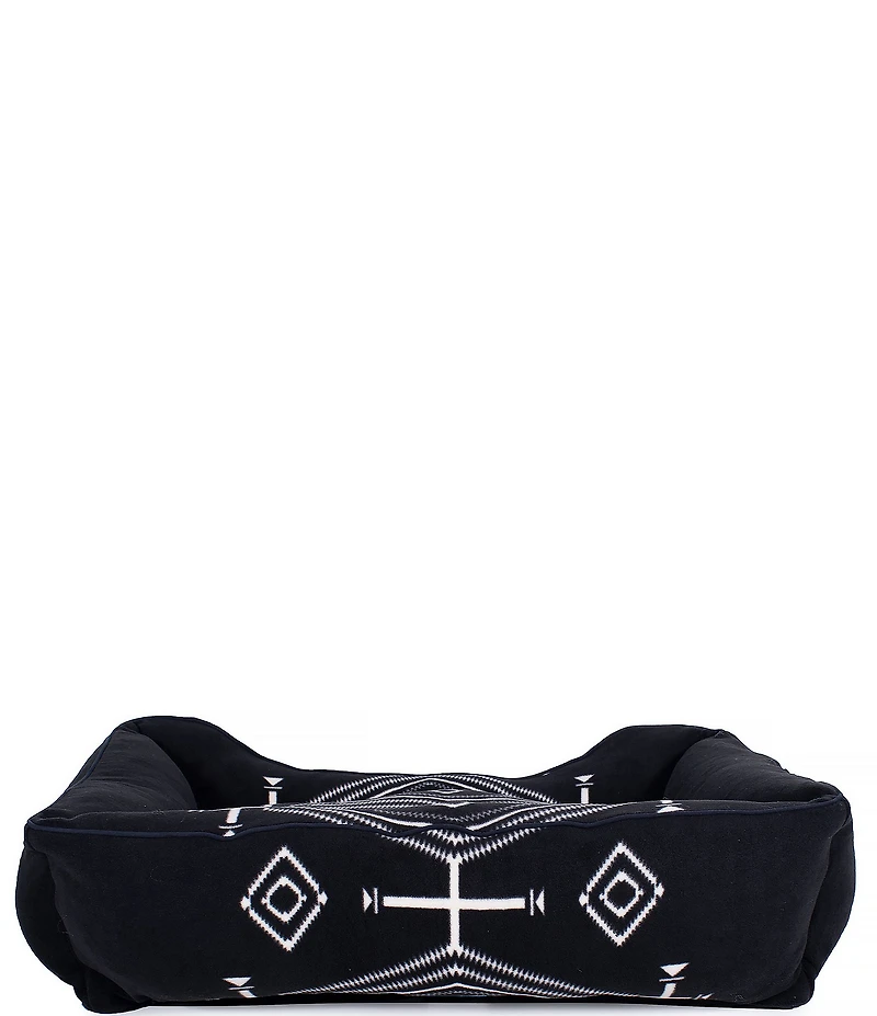 Pendleton Los Ojos Pattern Kuddler Fleece Dog Bed with Removable Cover