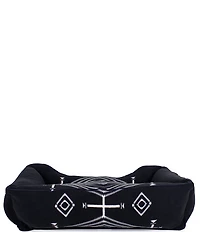 Pendleton Los Ojos Pattern Kuddler Fleece Dog Bed with Removable Cover