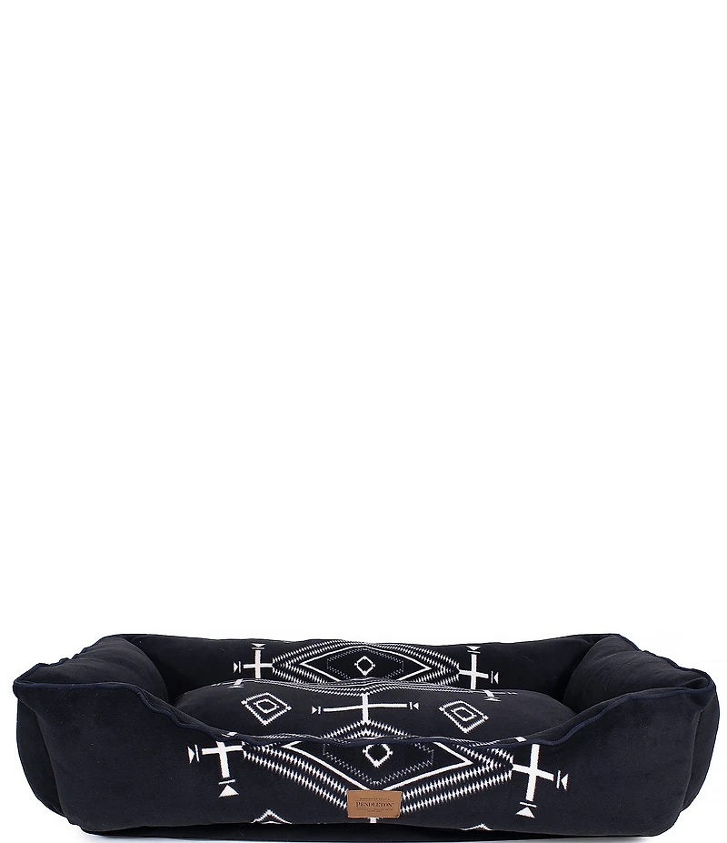 Pendleton Los Ojos Pattern Kuddler Fleece Dog Bed with Removable Cover