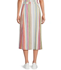 Pendleton Muti Stripe Midi Skirt