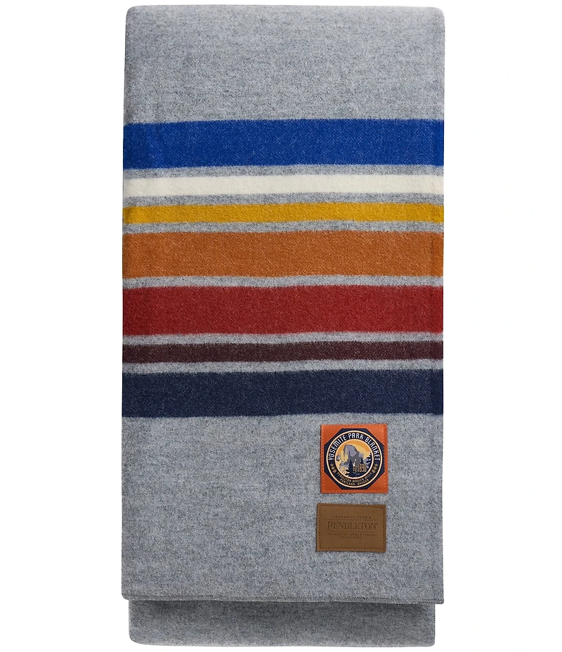 Pendleton National Park Striped Wool Bed Blanket