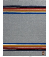 Pendleton National Park Striped Wool Bed Blanket