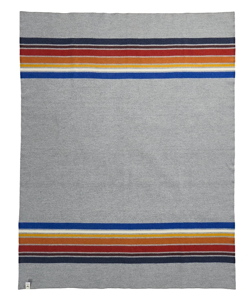 Pendleton National Park Striped Wool Bed Blanket