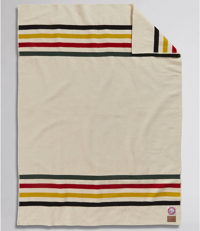 Pendleton National Parks Glacier Wool & Cotton Throw with Carrier