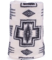 Pendleton Pet Classic Harding Tonal Natural Pattern Berber Plush Throw Blanket