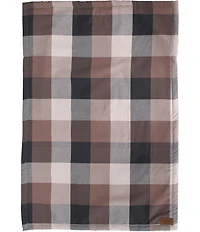 Pendleton Pet Classics Block Plaid Pattern Berber Plush Throw Blanket