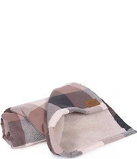Pendleton Pet Classics Block Plaid Pattern Berber Plush Throw Blanket