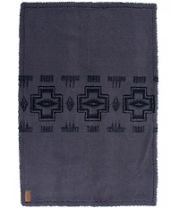 Pendleton Pet Classics Harding Tonal Gray Berber Plush Throw Blanket