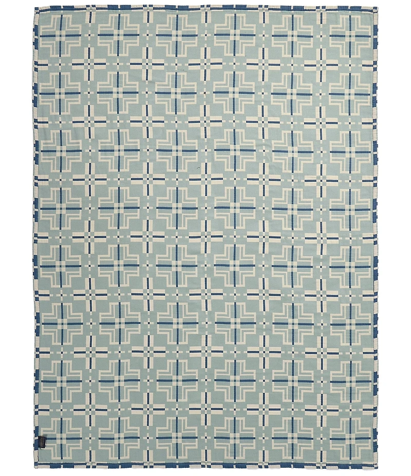 Pendleton San Marcos Textured Organic Matelasse Cotton Coverlet