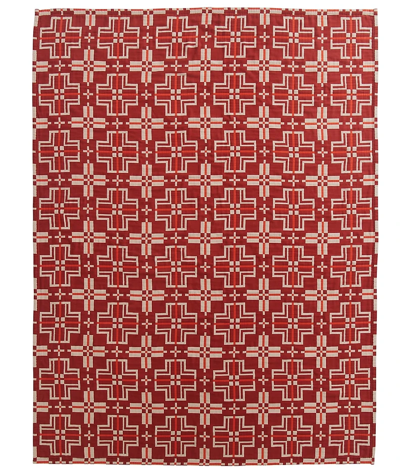 Pendleton San Marcos Textured Organic Matelasse Cotton Coverlet