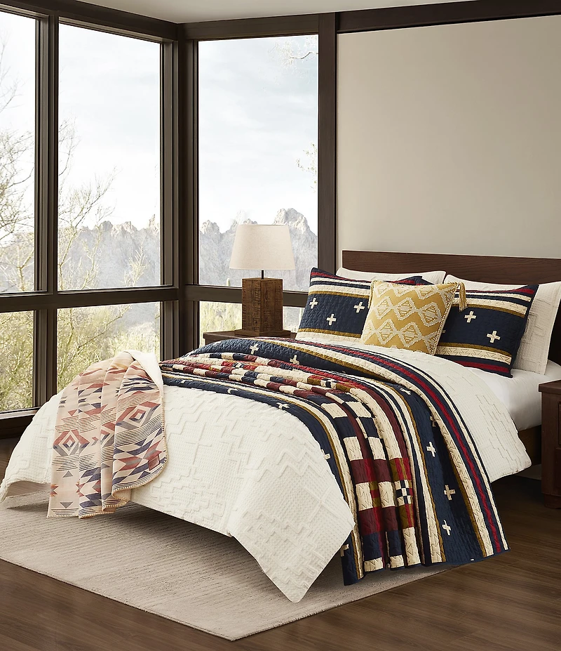 Pendleton Scout Stripe Coverlet Mini Set