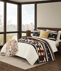 Pendleton Scout Stripe Coverlet Mini Set
