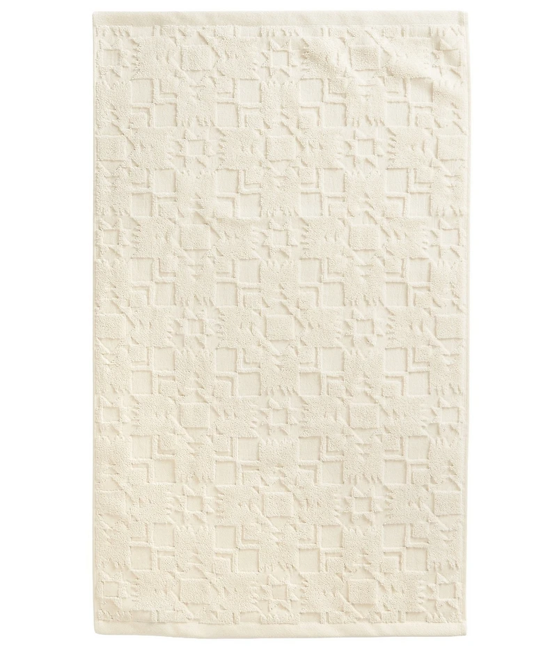 Pendleton Sculpted Towel Collection Southwestern Geometric Pattern 3-Piece Bath Towel Set