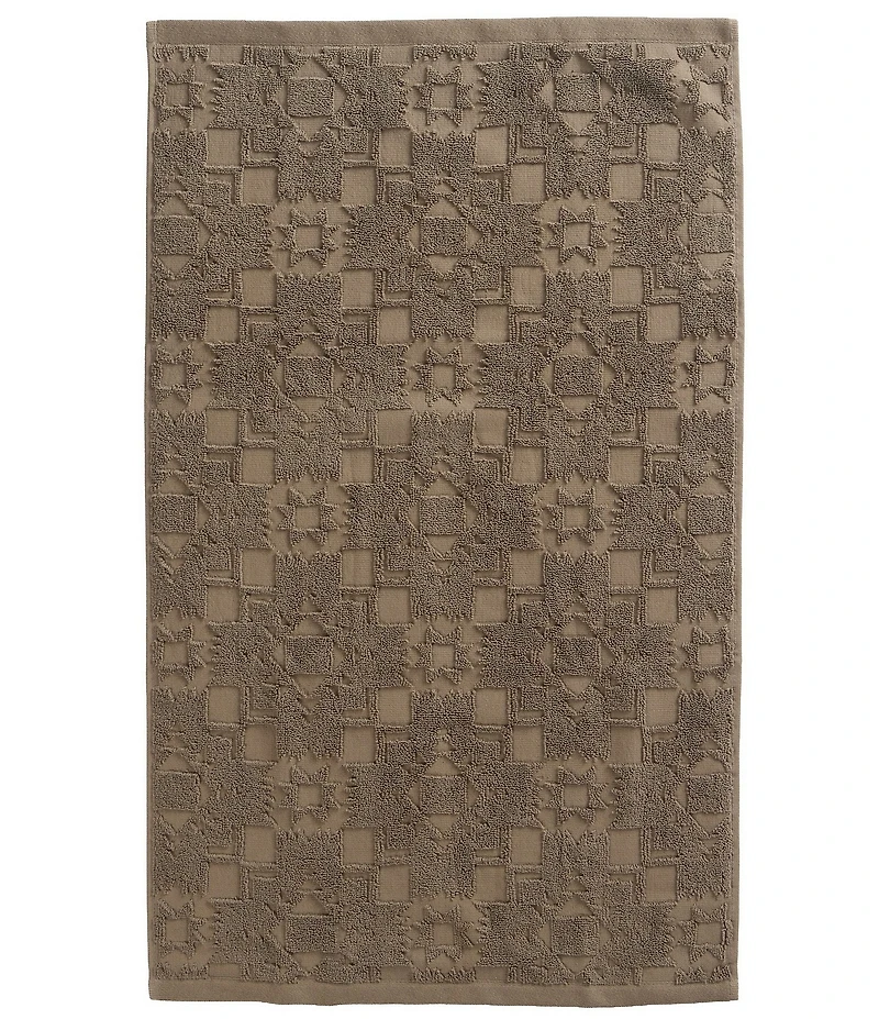 Pendleton Sculpted Towel Collection Southwestern Geometric Pattern 3-Piece Bath Towel Set