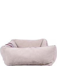 Pendleton Serape Rosewood Jacquard Knitted Berber Kuddler Dog Bed