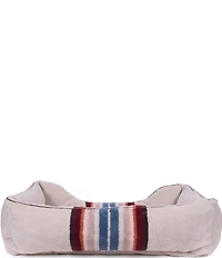 Pendleton Serape Rosewood Jacquard Knitted Berber Kuddler Dog Bed