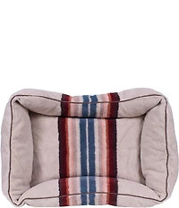 Pendleton Serape Rosewood Jacquard Knitted Berber Kuddler Dog Bed