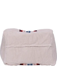 Pendleton Serape Rosewood Jacquard Knitted Berber Kuddler Dog Bed