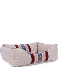 Pendleton Serape Rosewood Jacquard Knitted Berber Kuddler Dog Bed