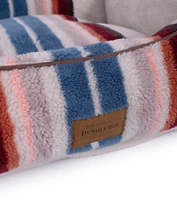 Pendleton Serape Rosewood Jacquard Knitted Berber Kuddler Dog Bed