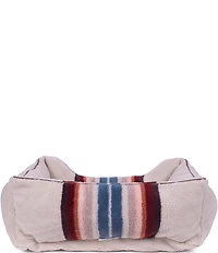 Pendleton Serape Rosewood Jacquard Knitted Berber Kuddler Dog Bed