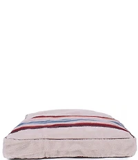 Pendleton Serape Rosewood Jacquard Knitted Berber Napper Dog Bed with Removeable Cover