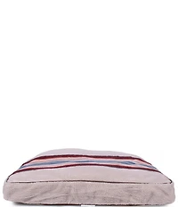 Pendleton Serape Rosewood Jacquard Knitted Berber Napper Dog Bed with Removeable Cover
