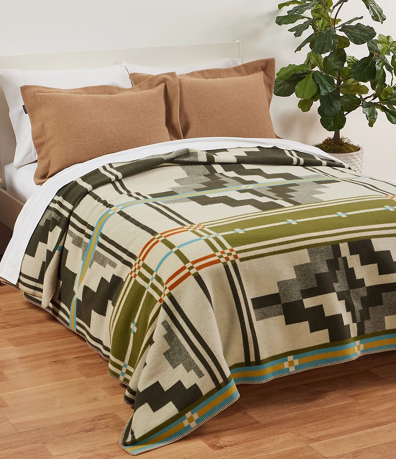 Pendleton Seven Springs Southwestern Pattern Reversible Coverlet