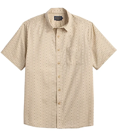 Pendleton Shoreline Stripe Short Sleeve Woven Shirt