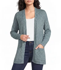 Pendleton Sierra Springs Textured Yarn Open Front Long Sleeve Open Front Cardigan