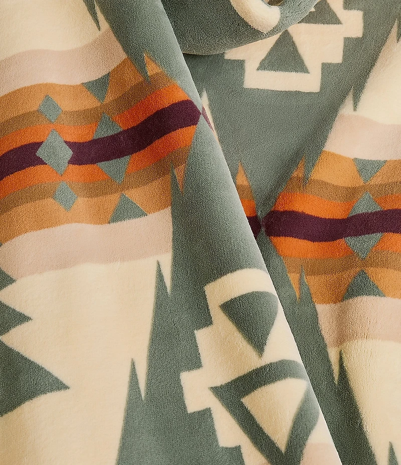 Pendleton Siskiyou Range Bold Geometric Pattern Reversible Throw