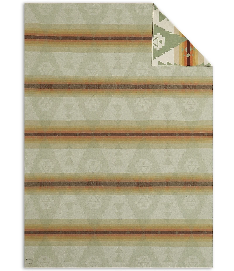 Pendleton Siskiyou Southwestern Geometric Pattern Throw Blanket