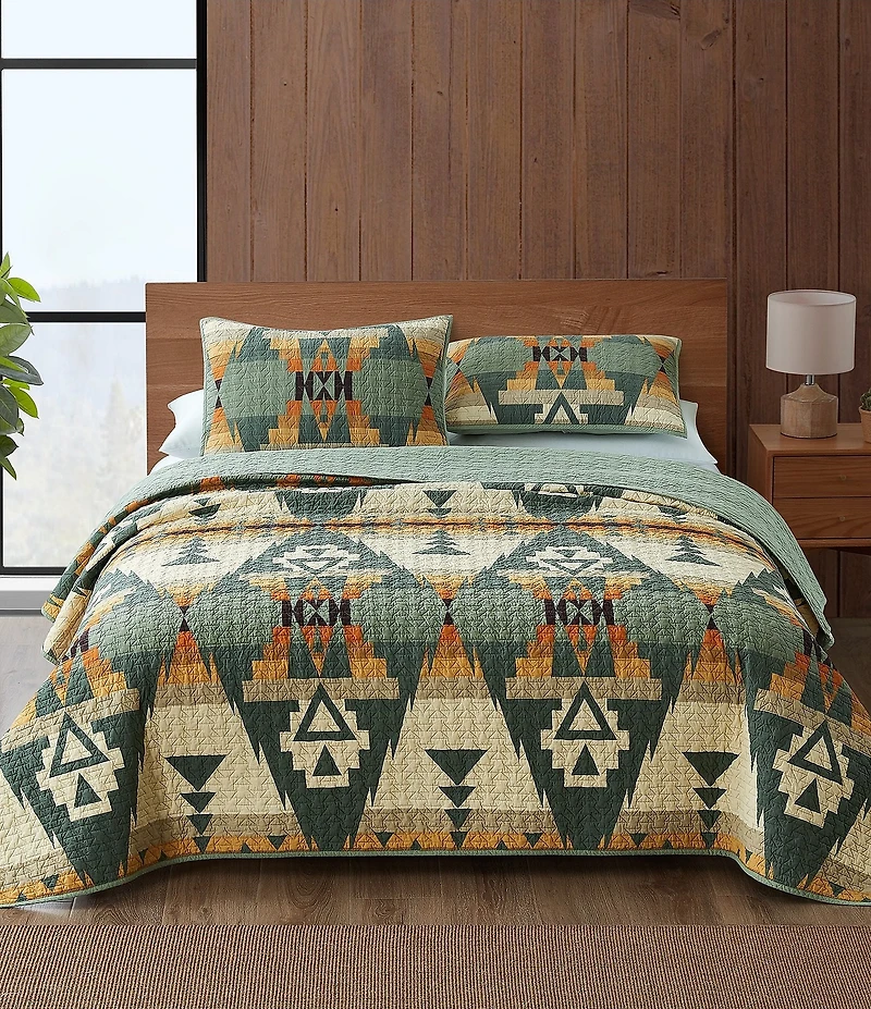 Pendleton Siskiyou Southwestern Print Coverlet Mini Set