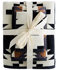 Pendleton Spider Rock Towel Collection Jacquard Southwestern Geometric Pattern 3-Piece Bath Towel Set