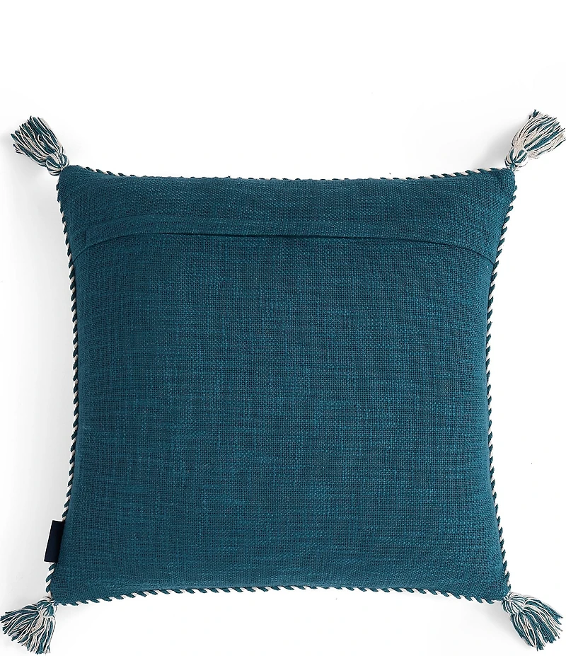 Pendleton Summerland Geometric Print Tassel Decorative Square Pillow