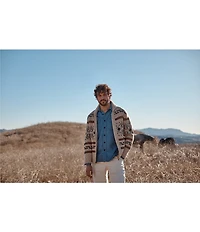 Pendleton The Original Westerley Full-Zip Heavyweight Cardigan Wool Sweater