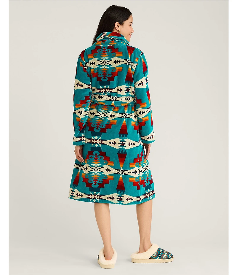 Pendleton Tuscon Cotton Terry Velour Cozy Long Robe