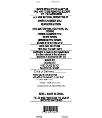 Pendleton Urban Traveler Collection 360Down® Chamber Medium Pillow