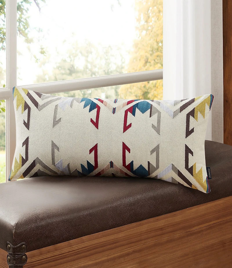 Pendleton White Sands Embroidered Rectangular Pillow