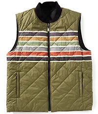 Pendleton Wildwood Chest Stripe Reversible Vest