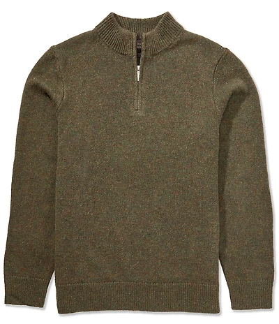 Pendleton Wool Quarter-Zip Sweater