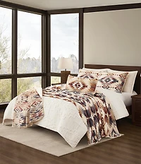 Pendleton Wyeth Fall Southwestern Geometric Pattern Coverlet Mini Set