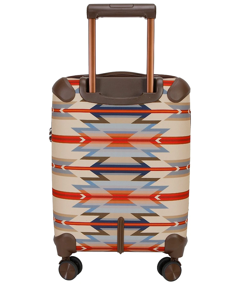 Pendleton Wyeth Trail 20#double; Hardside Polyester Carry-On Spinner Suitcase